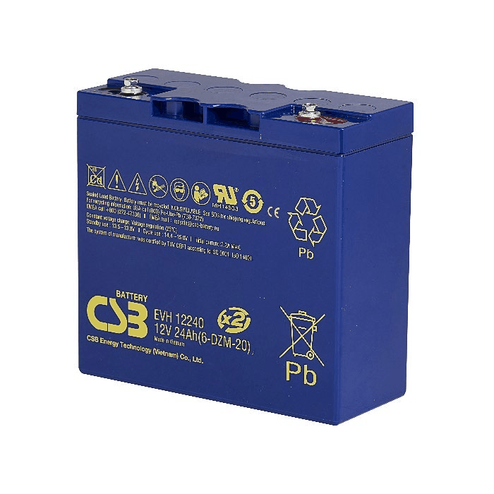 CSB EVH12240 蓄電池實物圖