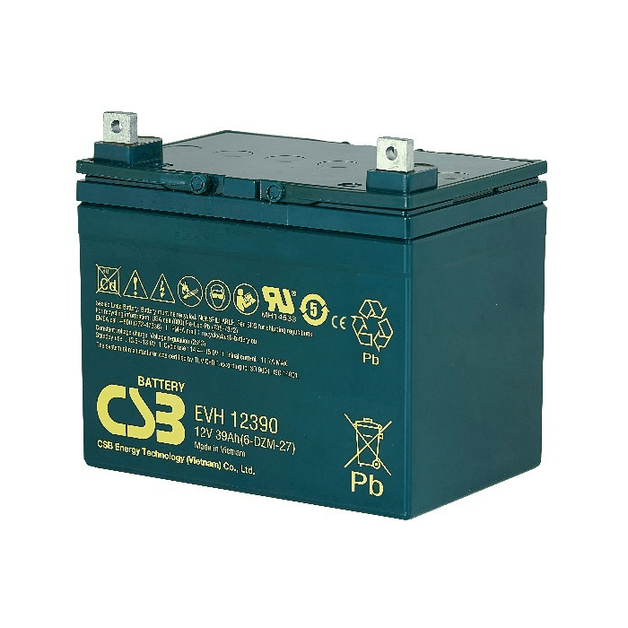 CSB EVH12390 蓄電池實物圖