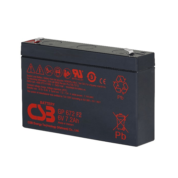 CSB GP672 battery product photo