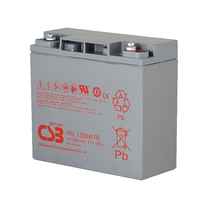 CSB HRL1280W 蓄電池實物圖片