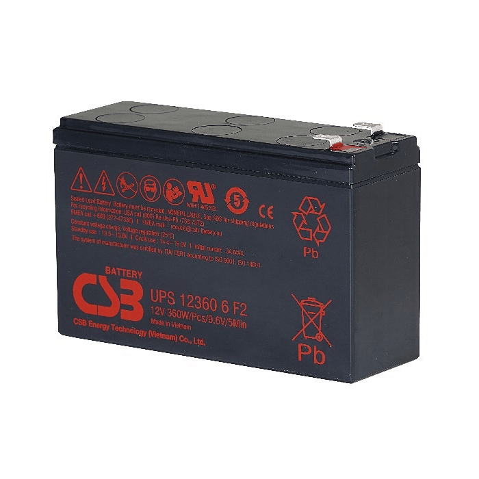 CSB Battery UPS123606 Product Image