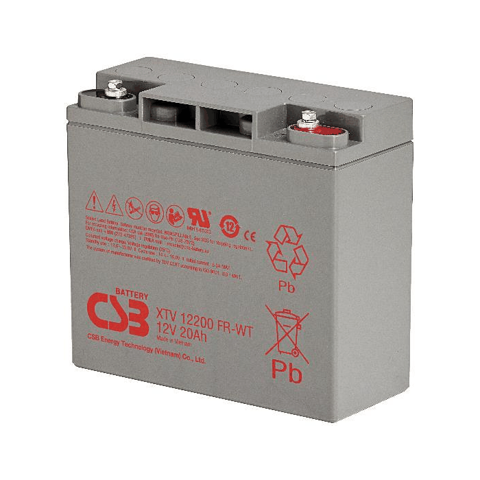 CSB XTV12200WTFR battery product photo