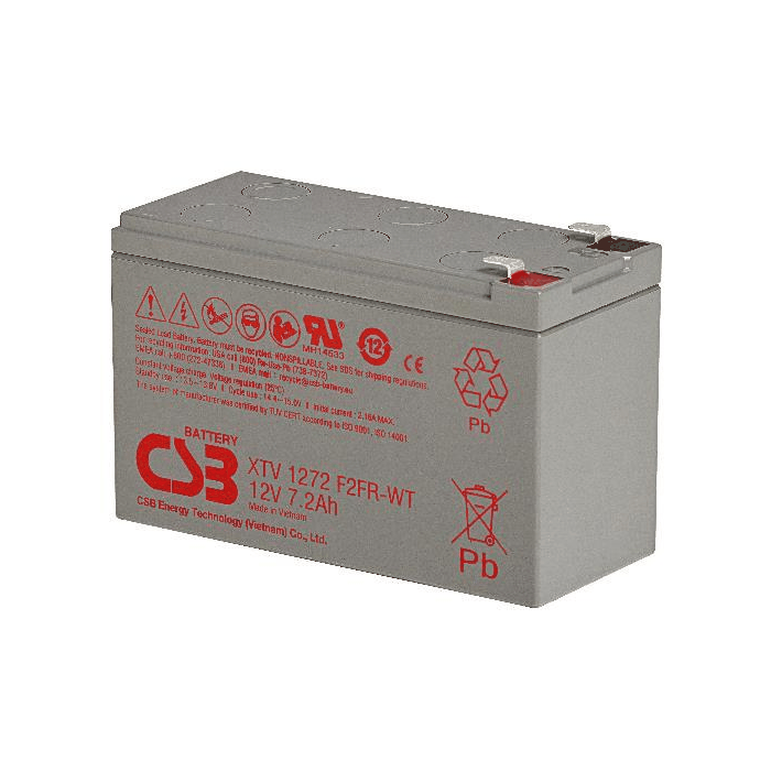 CSB XTV1272WTFR battery product photo